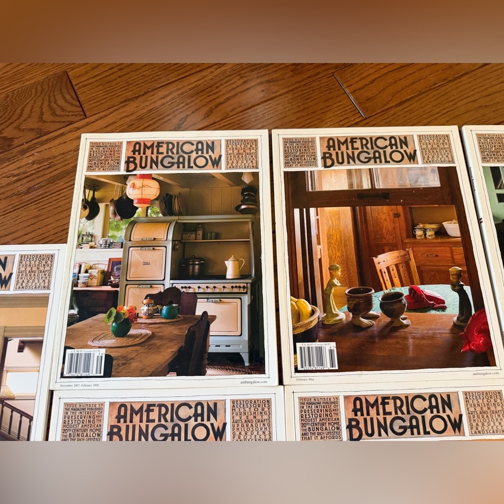American Bungalow Magazine Lot - Vintage-Inspired Covers in Brown, Cream & Green - Picture 5 of 5